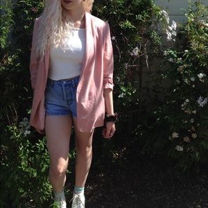 Vintage Soft Pink Blazer !